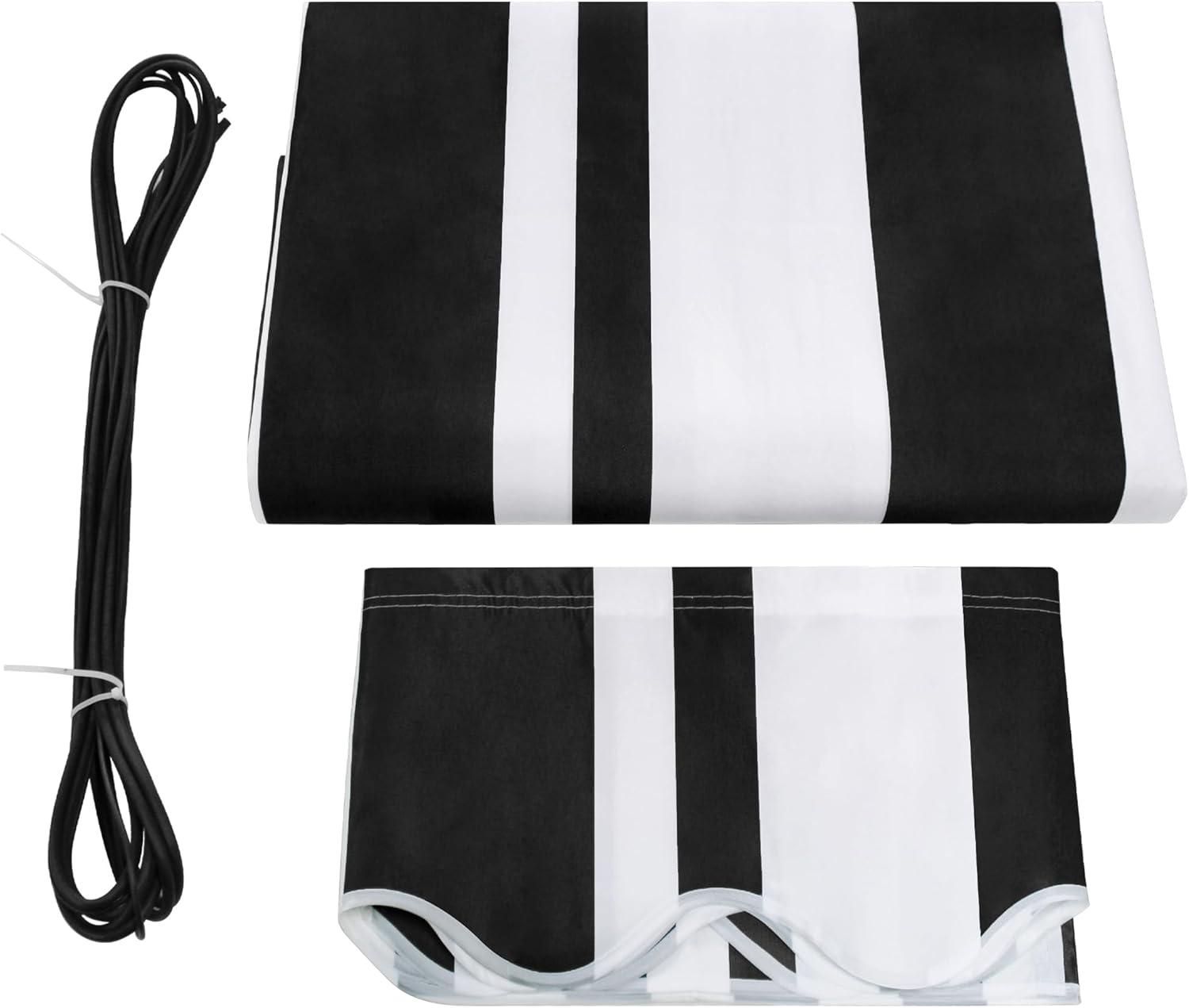 Patio Awning Fabric Replacement Sunshade Canopy for Retractable Awnings