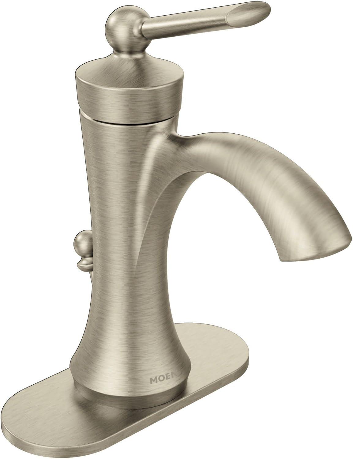 Wynford Single Hole Bathroom Faucet with Drain Assembly
