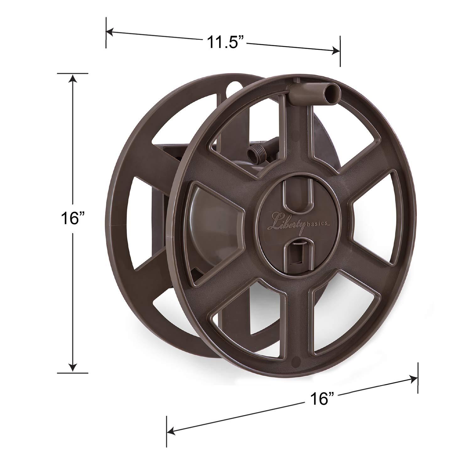 Liberty Garden Plastic Wall Hose Reel