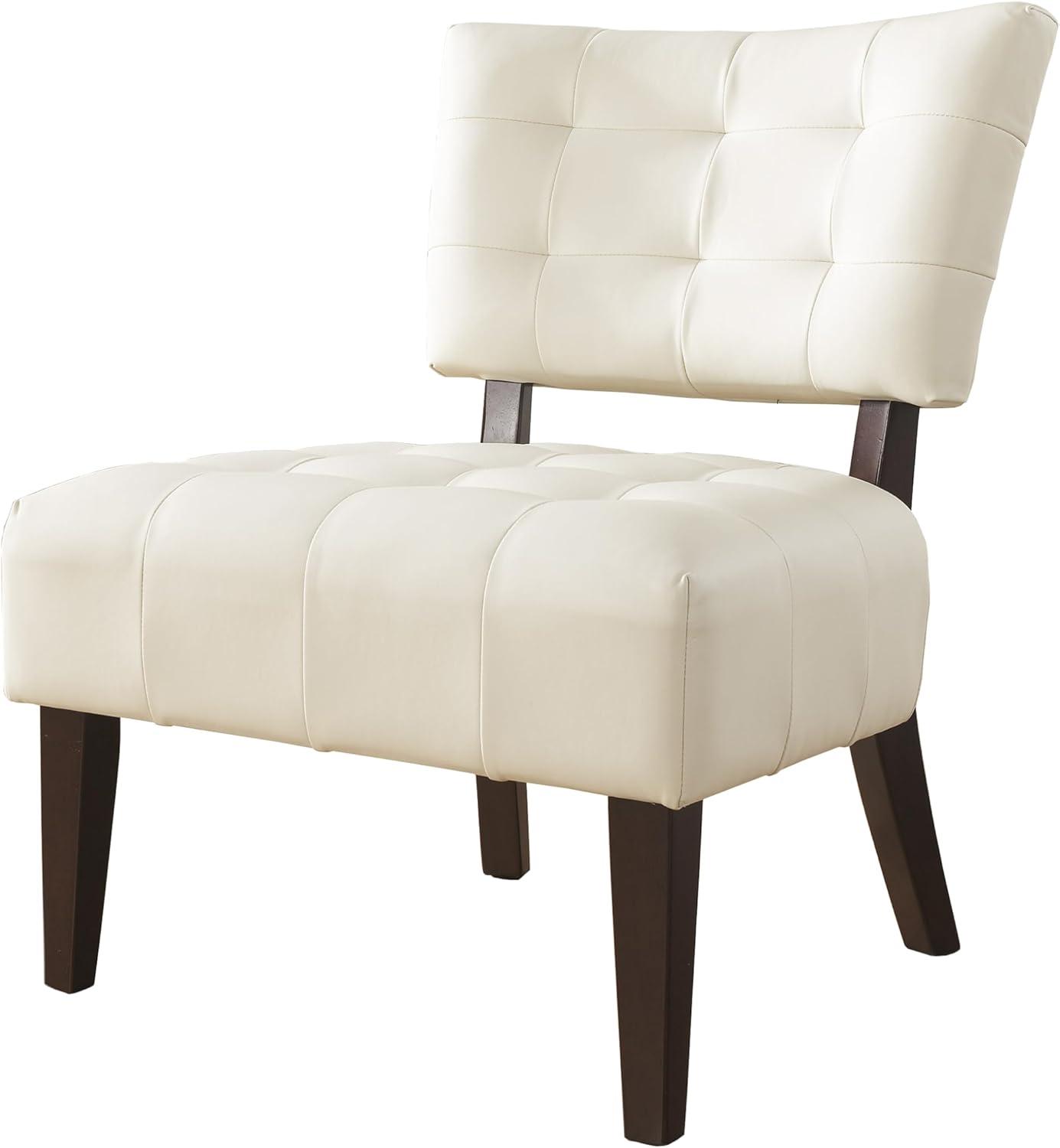 Roundhill Furniture Tufted Accent Chair with Oversized Seating