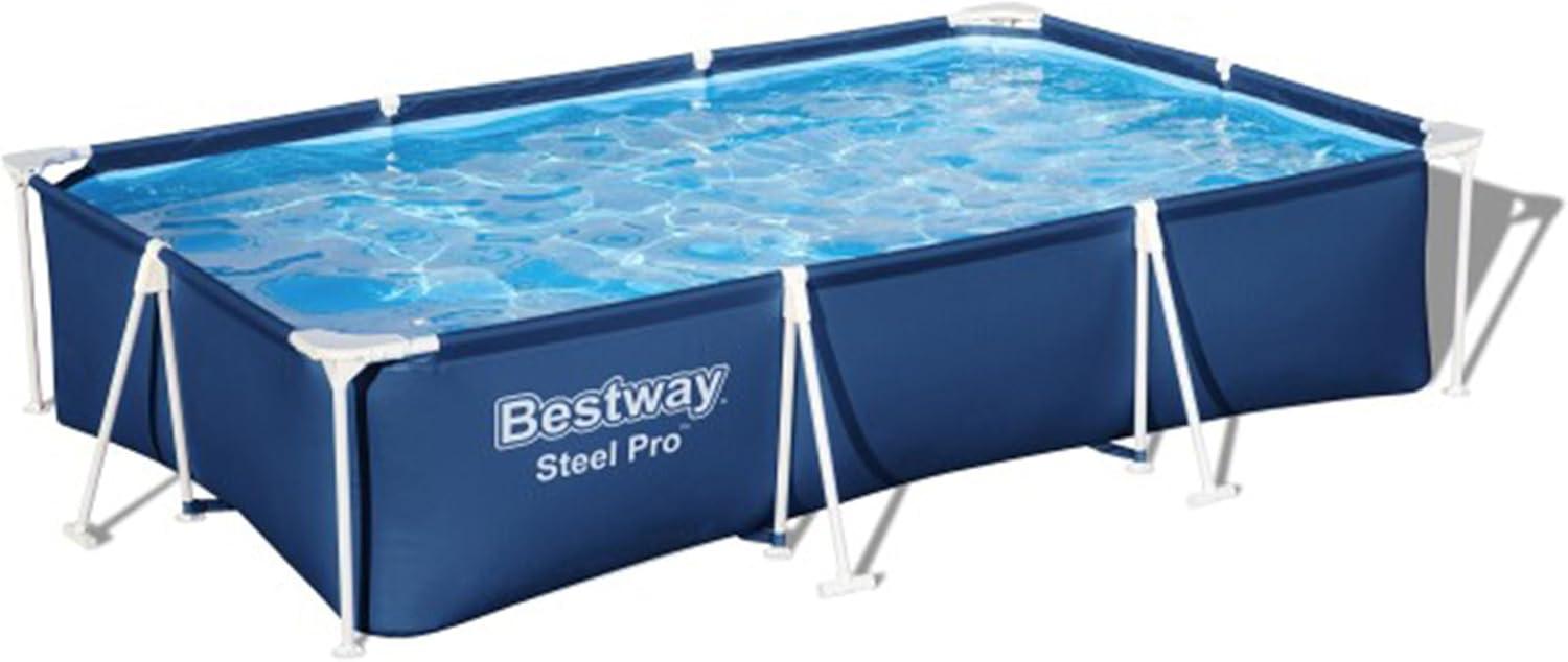 Bestway Bestway Steel Pro Rectangular Above Ground Swimming Pool Set