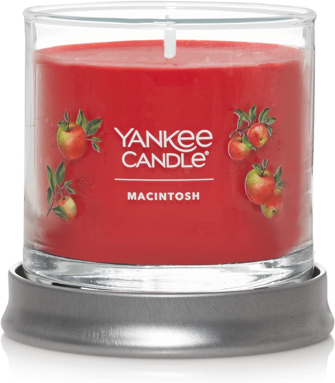 YANKEE CANDLE Signature Macintosh Scented Tumbler Candle & Reviews | Wayfair