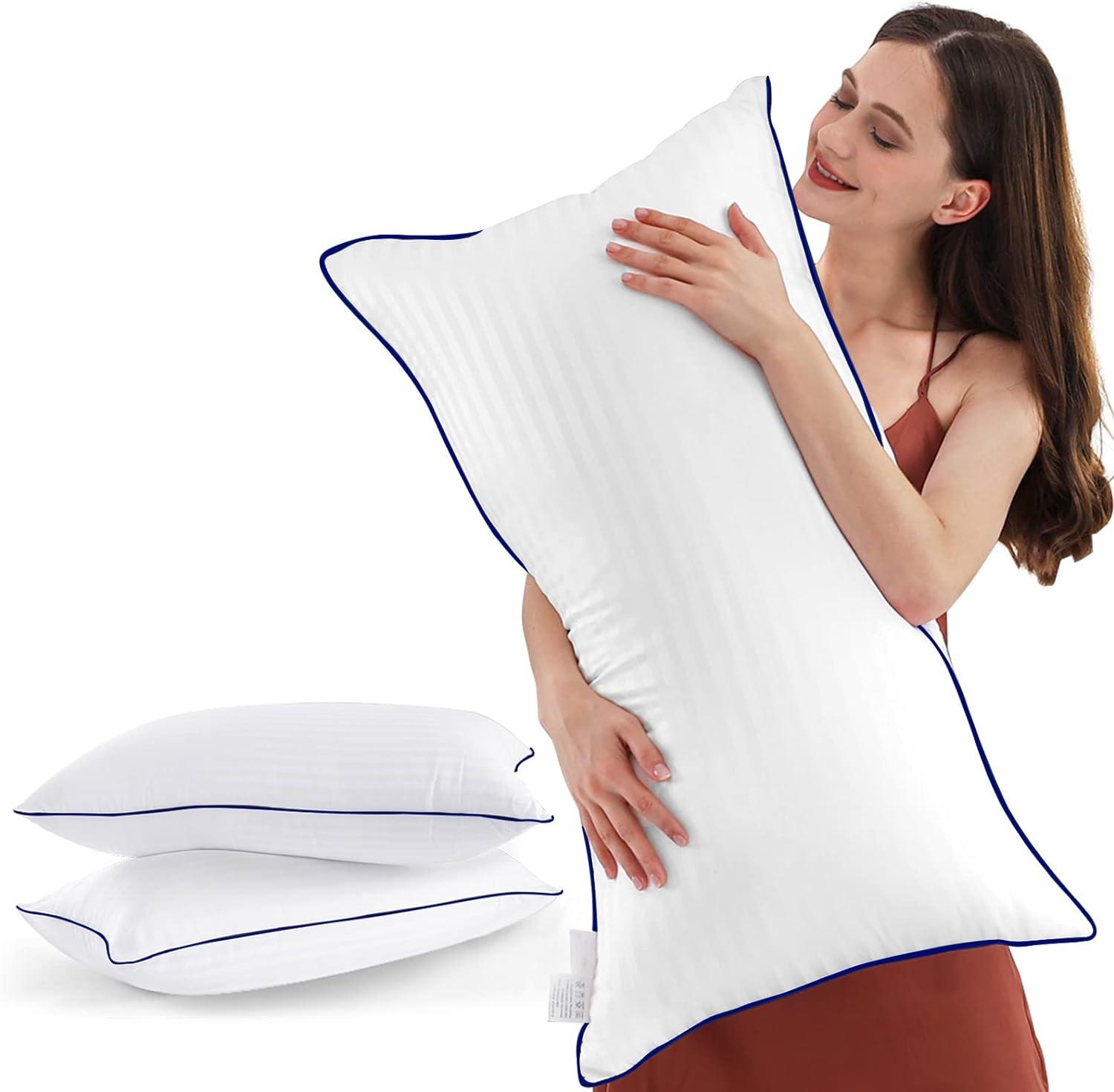 Arsuite Luxury Hotel Collection Bed Pillows (Set of 2)- Standard Soft Size