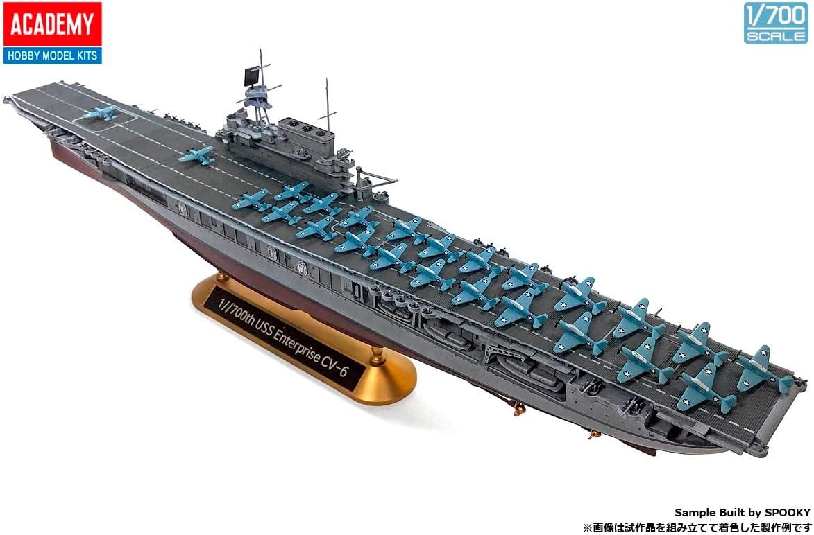 ACADEMY Models USS Enterprise CV-6 Battle Midway 1/700, Model Kits