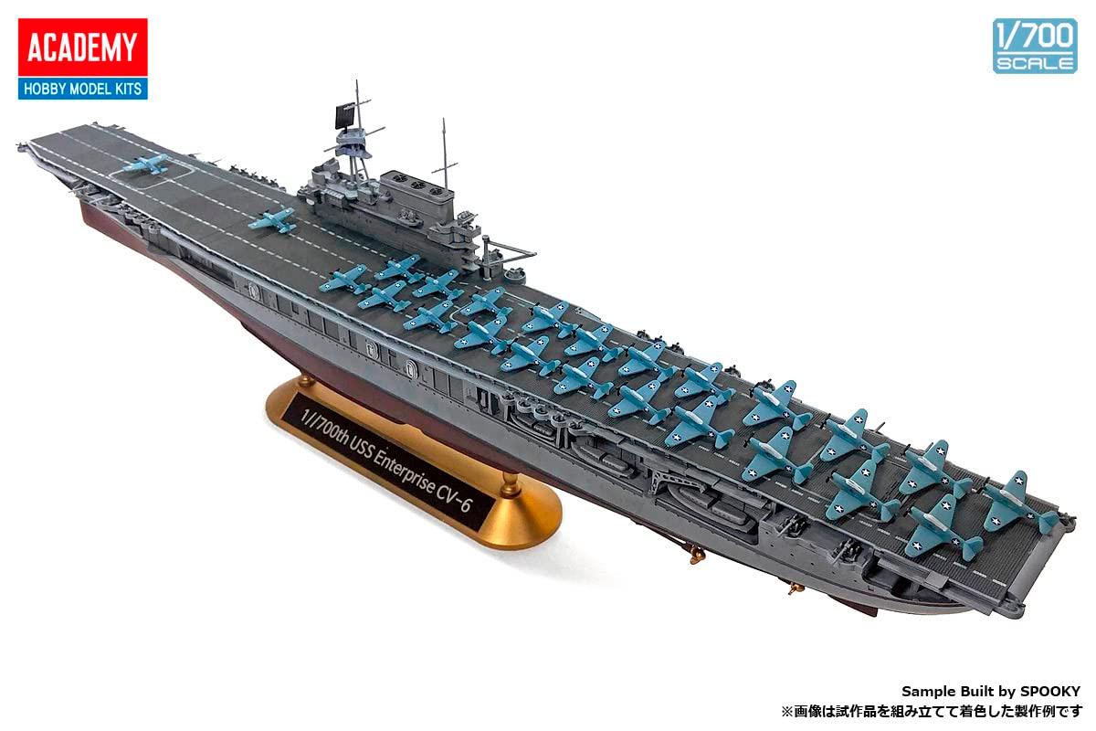 ACADEMY Models USS Enterprise CV-6 Battle Midway 1/700, Model Kits