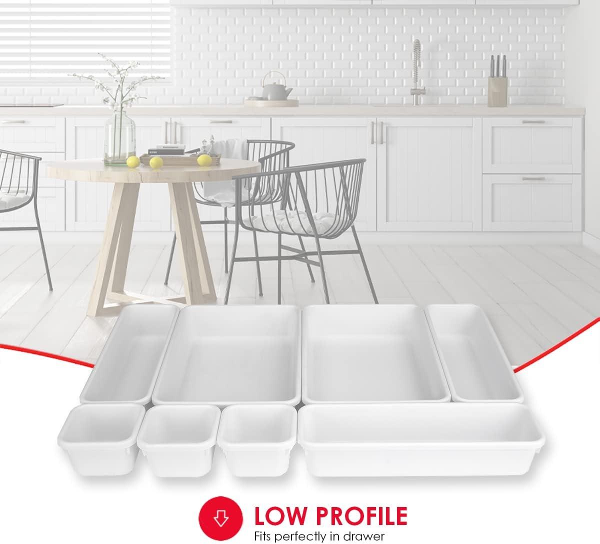 Rebrilliant Jabari 8 Piece Drawer Organizer Set