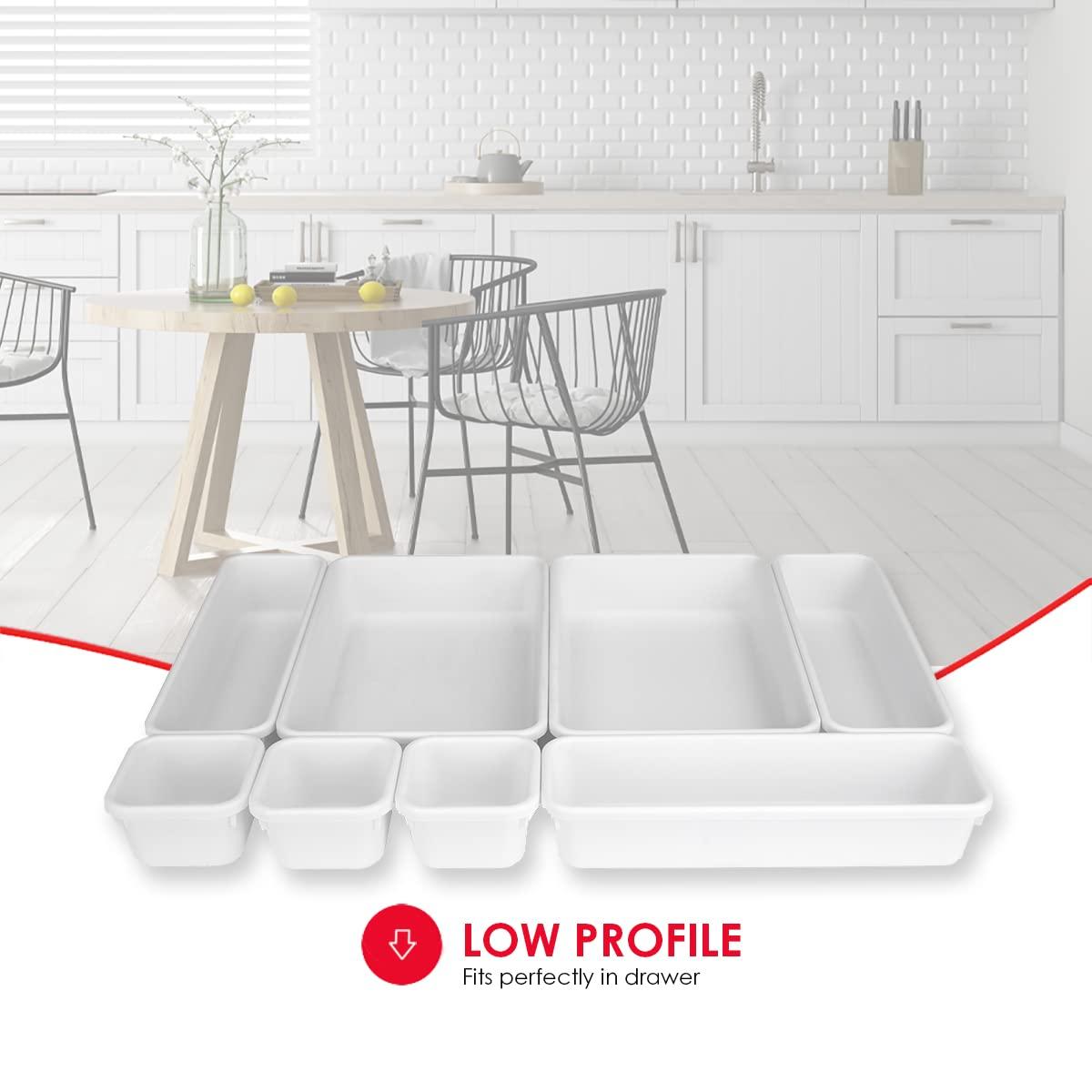 Rebrilliant Jabari 8 Piece Drawer Organizer Set