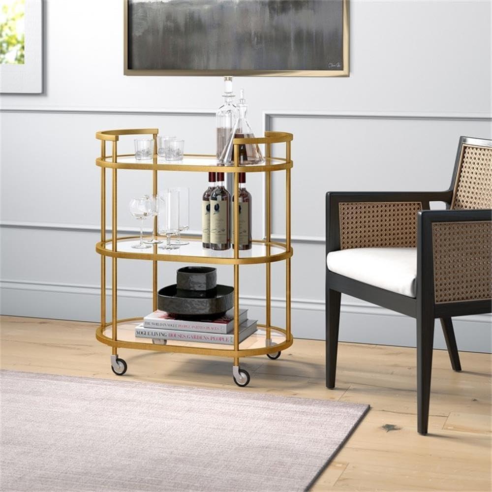 Rosario Metal Bar Cart