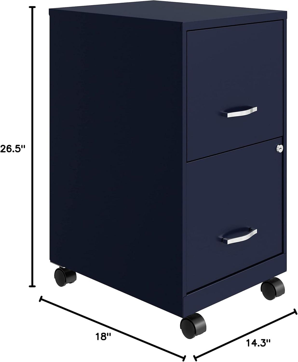 Soho Mobile 2-Drawer File Cabinet