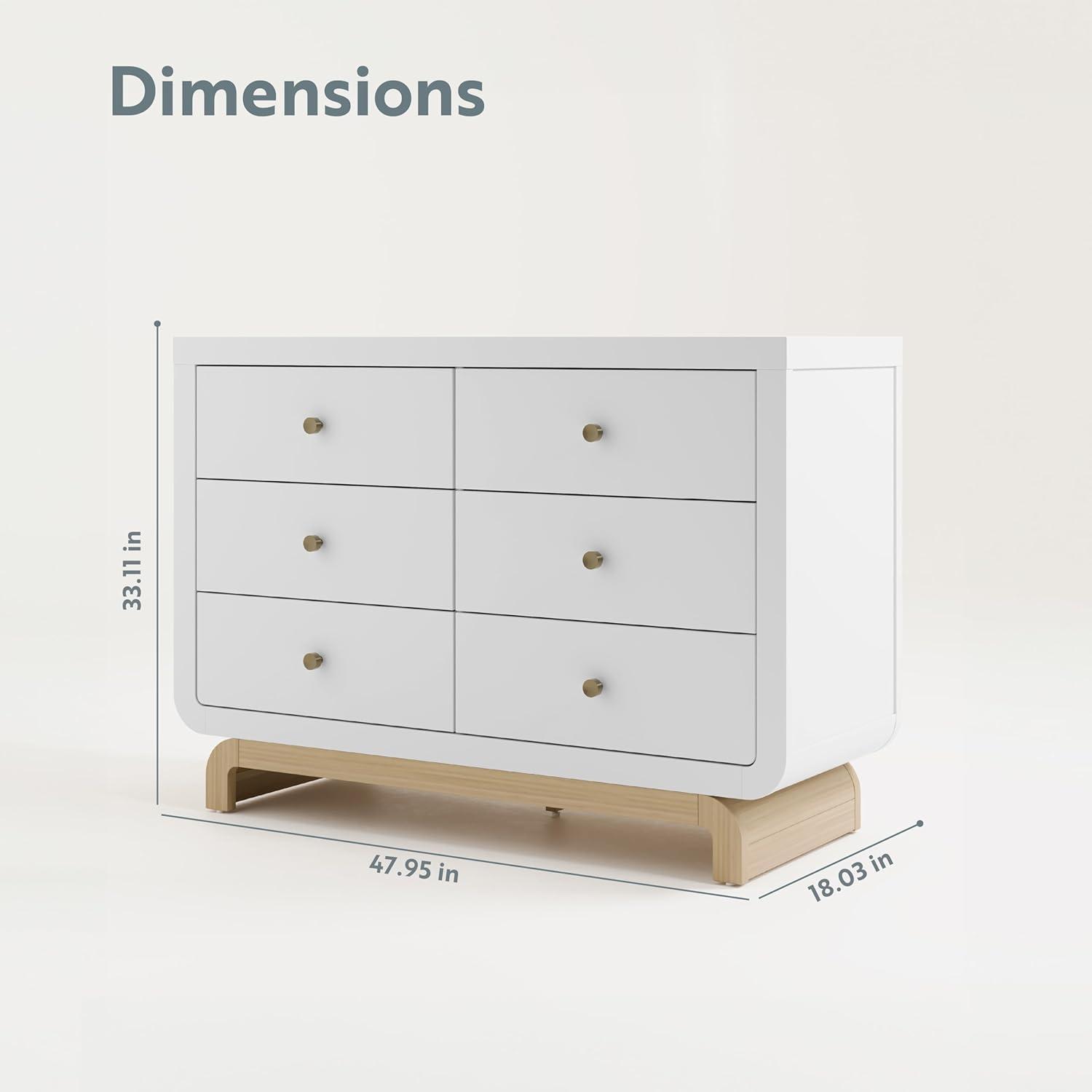 Santorini 6 Drawer Dresser