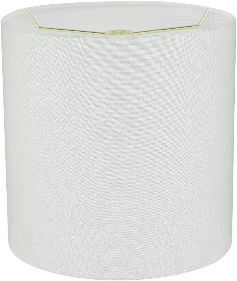 Highland Dunes 8'' H x 8'' W Linen Drum Lamp Shade