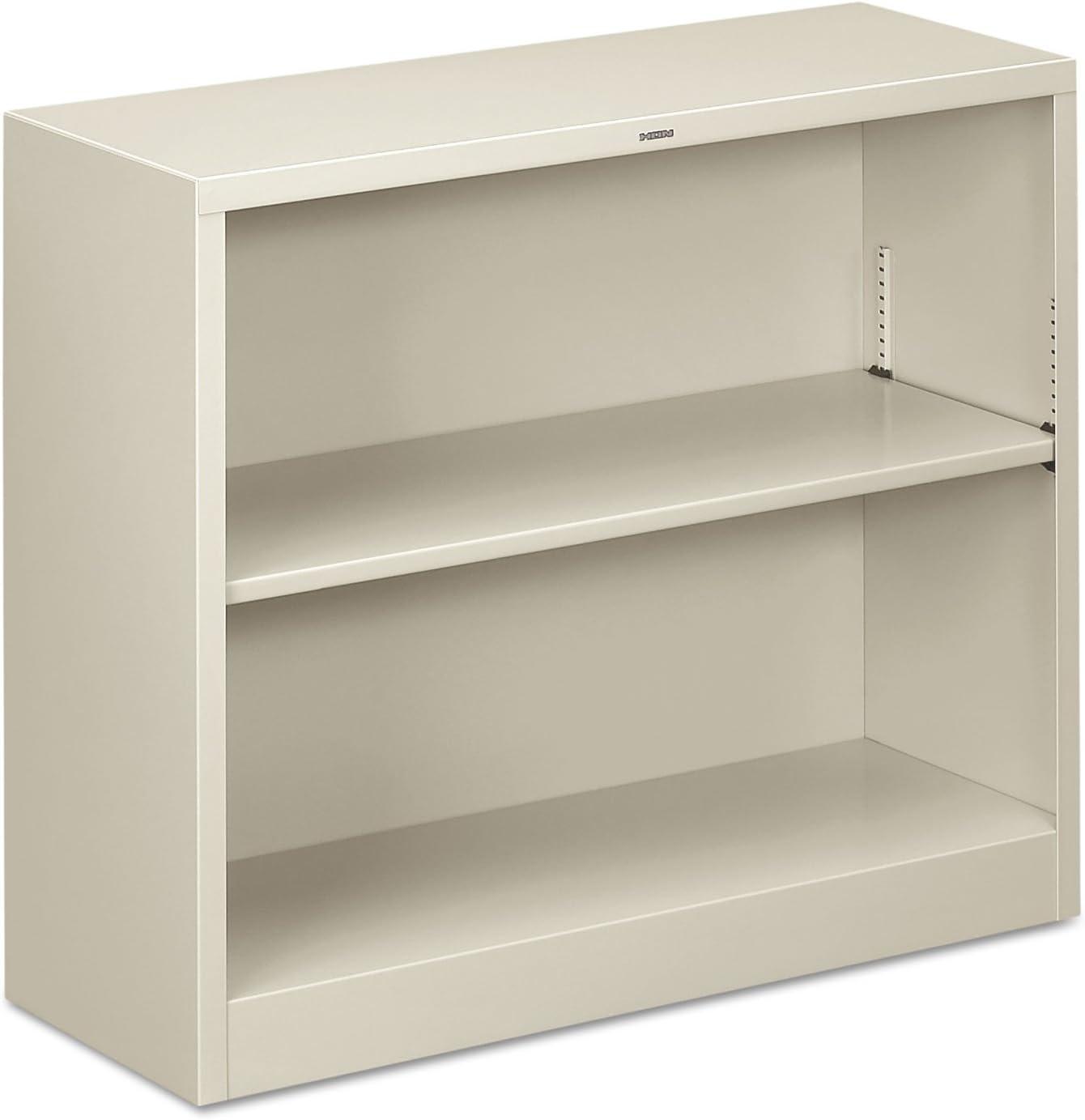 Brigade 29" H x 34.5" W Steel Standard Bookcase