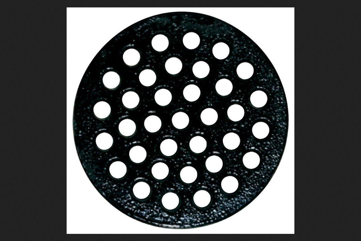 Sioux Chief 8-7/8 in. Black Epoxy Coated Cast Iron Floor Drain Strainer