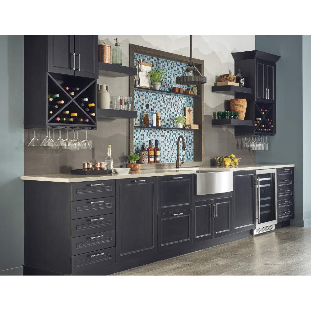 96 Mm Center-To-Center Satin Bronze Hayworth Cabinet Bar Pull