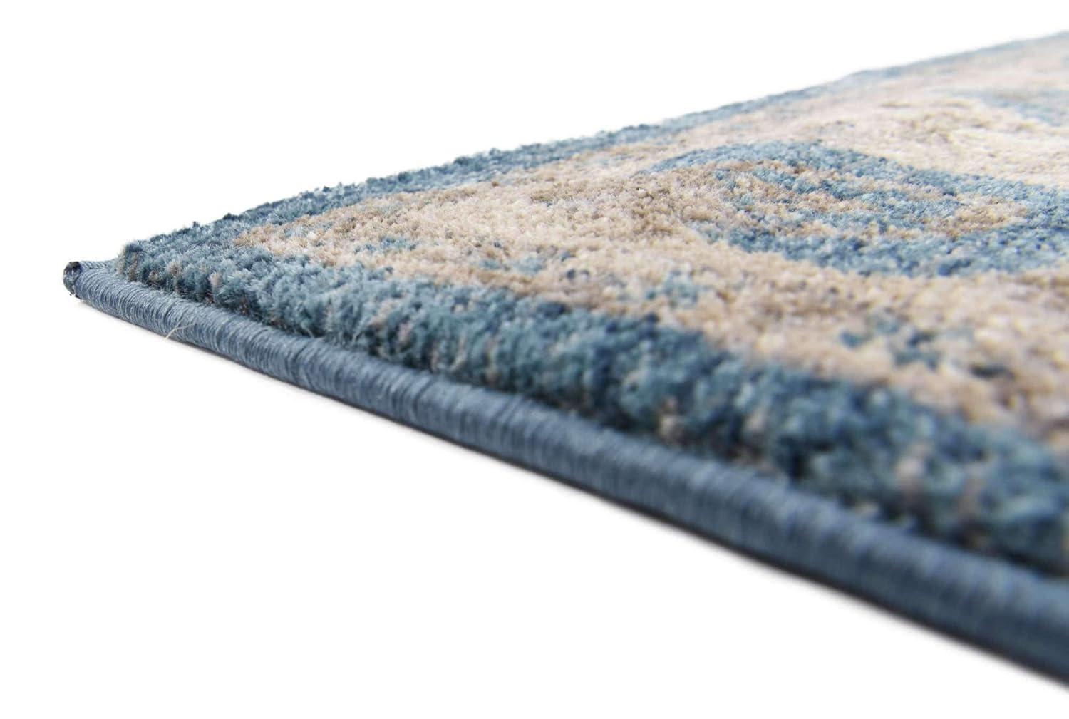 RugPal Linz Oriental Blue Area Rug