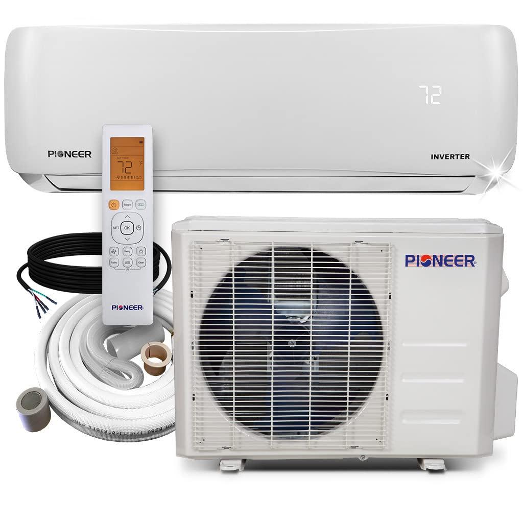 Pioneer 9,000 BTU White Wall Mount Ductless Mini Split Heat Pump