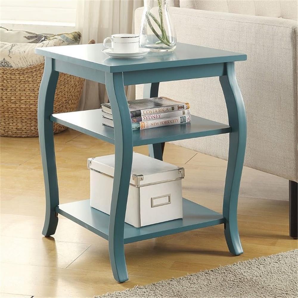 Becci End Table Teal - Saltoro Sherpi