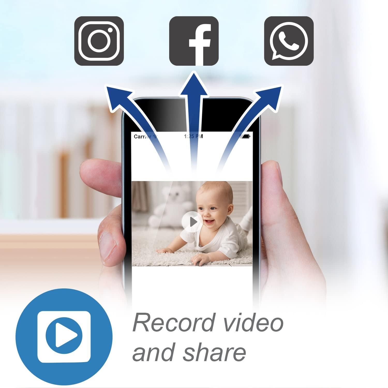 VTech Digital Video Monitor with Remote Access and 2 Cameras 5"- RM5764-2HD