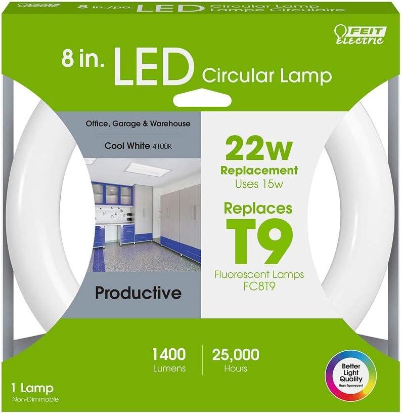 Feit Electric Plug & Play Specialty Cool White G10Q Circular LED Bulb 22 Watt Equivalence 1 pk