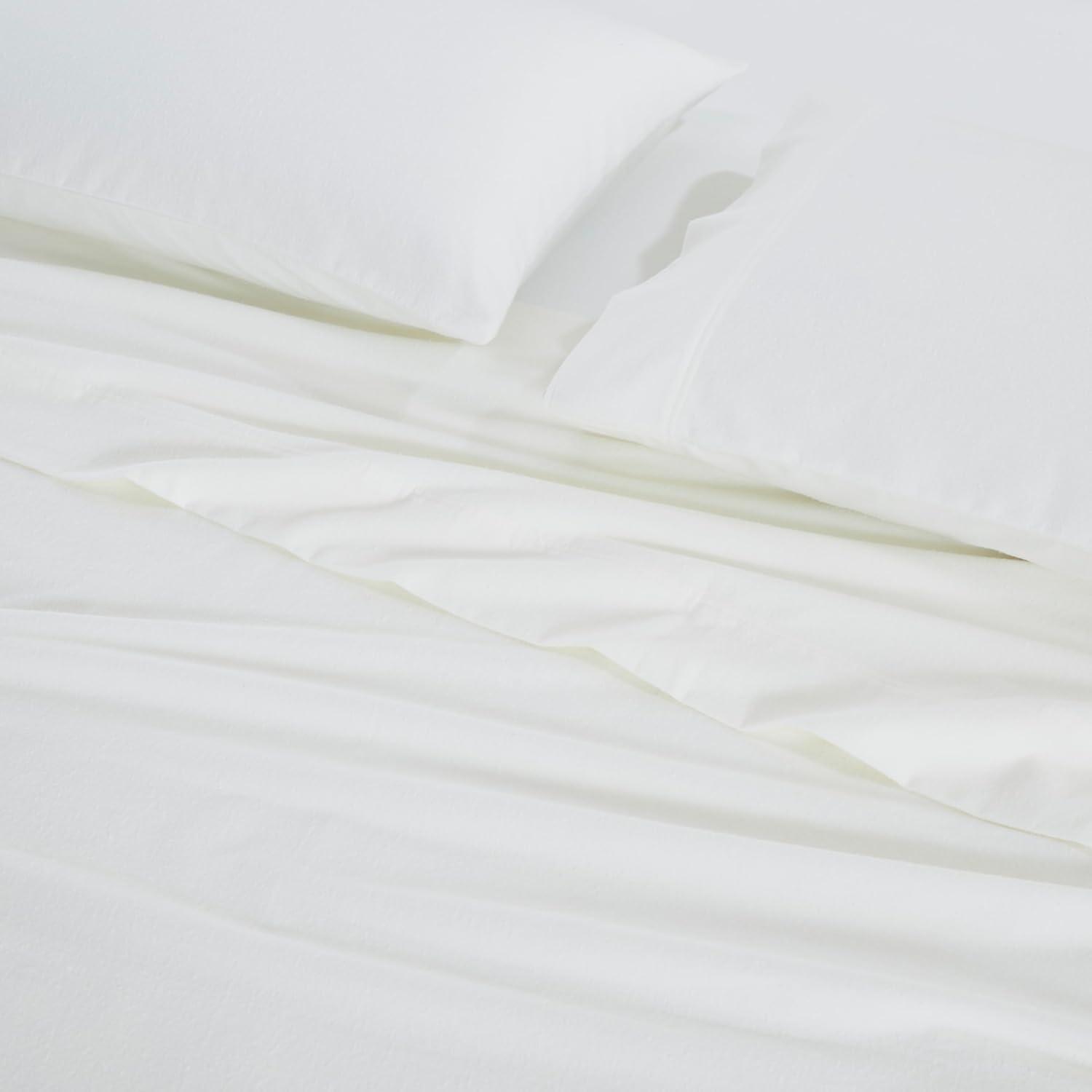 Superior Vintage Floral Paisley Flannel Cotton Bed Sheet Set