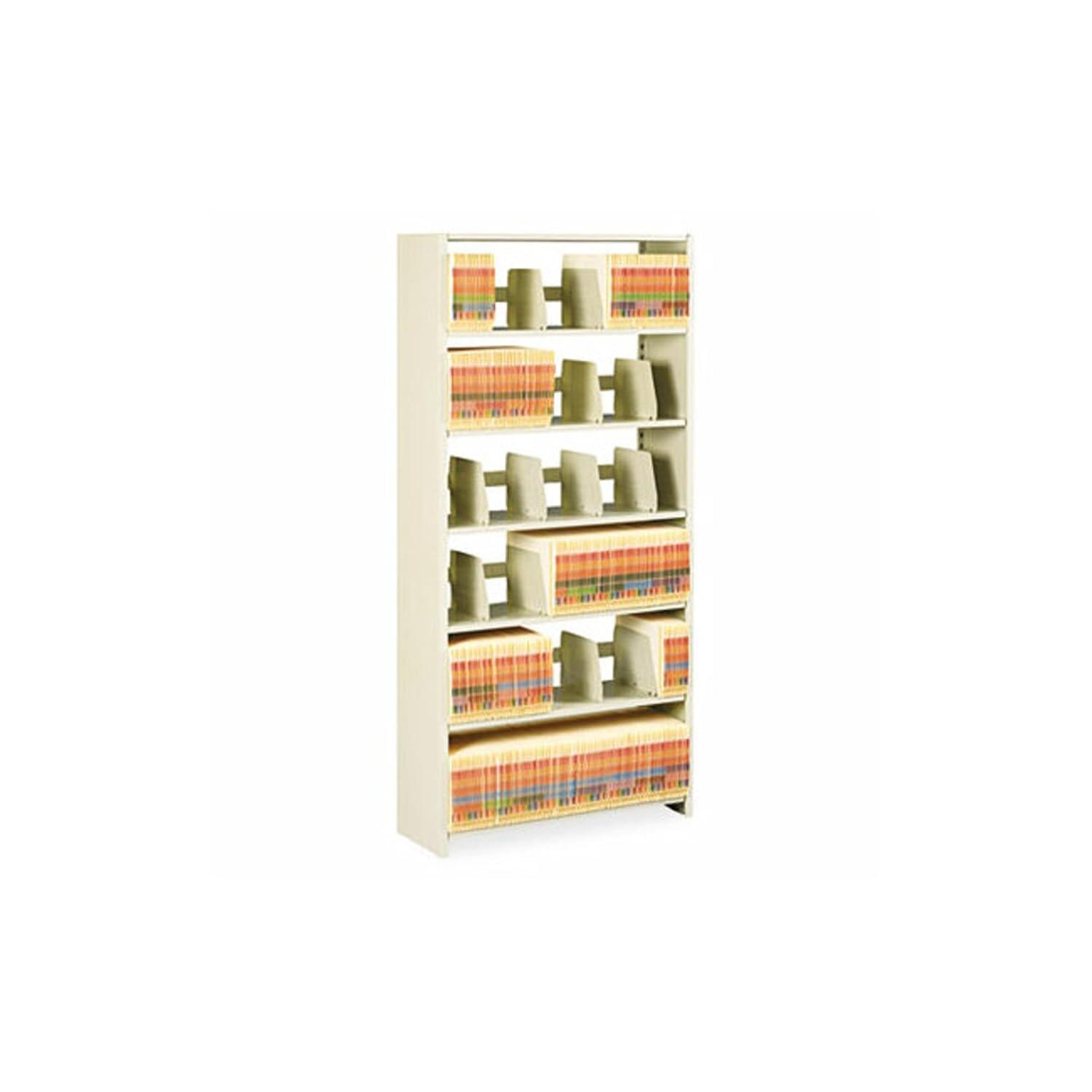 Tennsco Corp. Tennsco Snap-Together Open Shelving Units, Starter Metal Flat Files Open