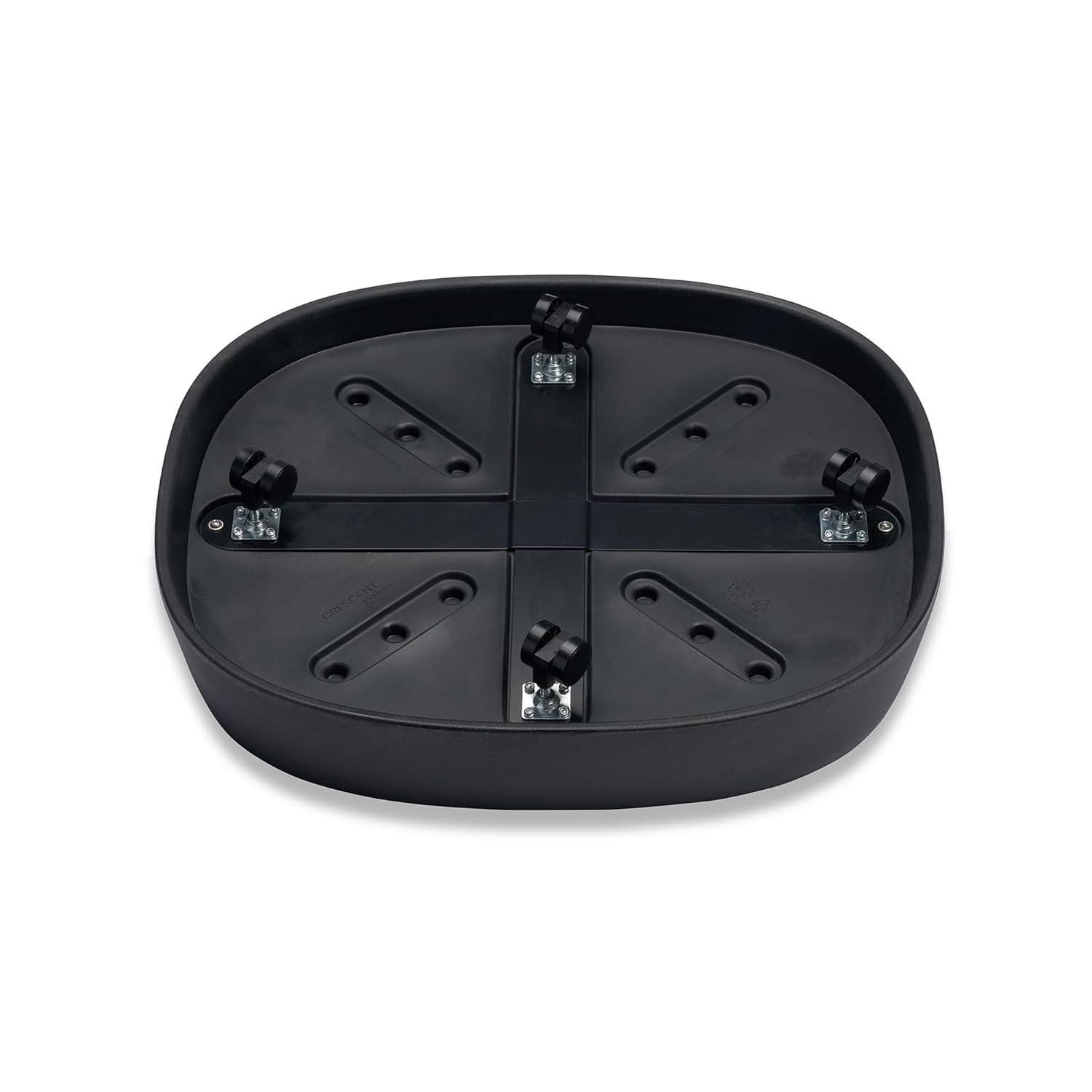 Crescent Garden Pebble Modern Durable Plant Caddy
