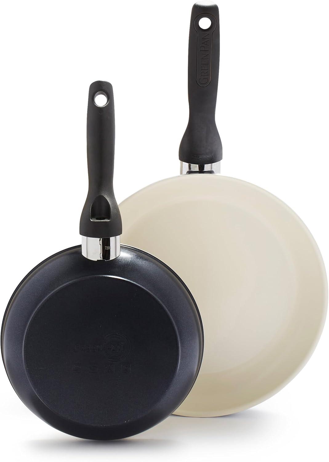 GreenPan GreenPan Rio Healthy Ceramic Nonstick 8" and 10" Frying Pan Set