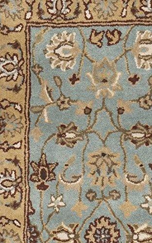 Heritage HG958 Hand Tufted Runners - Blue/Gold - 2'3"x8' - Safavieh