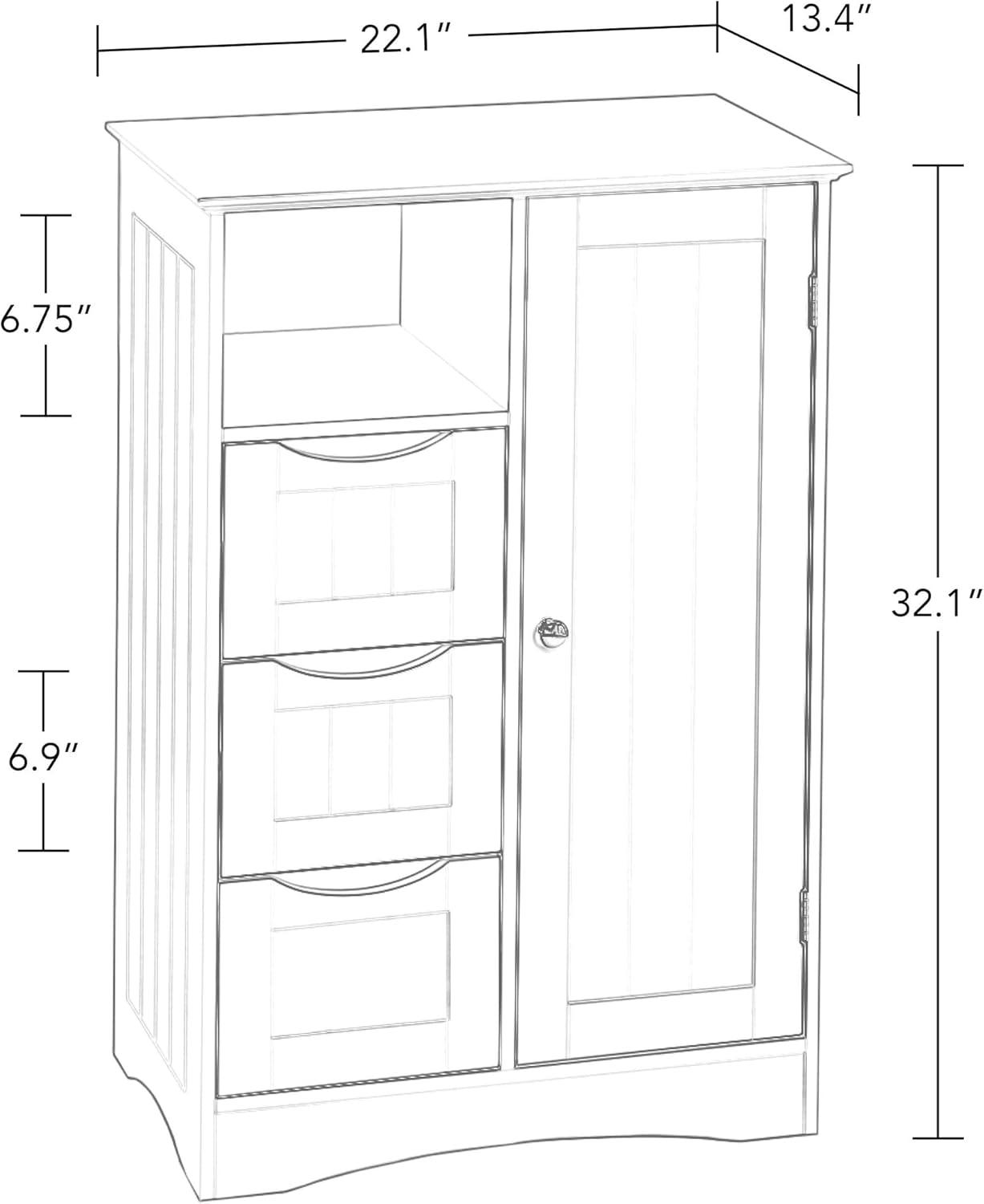 Ashland Freestanding Bathroom Cabinet