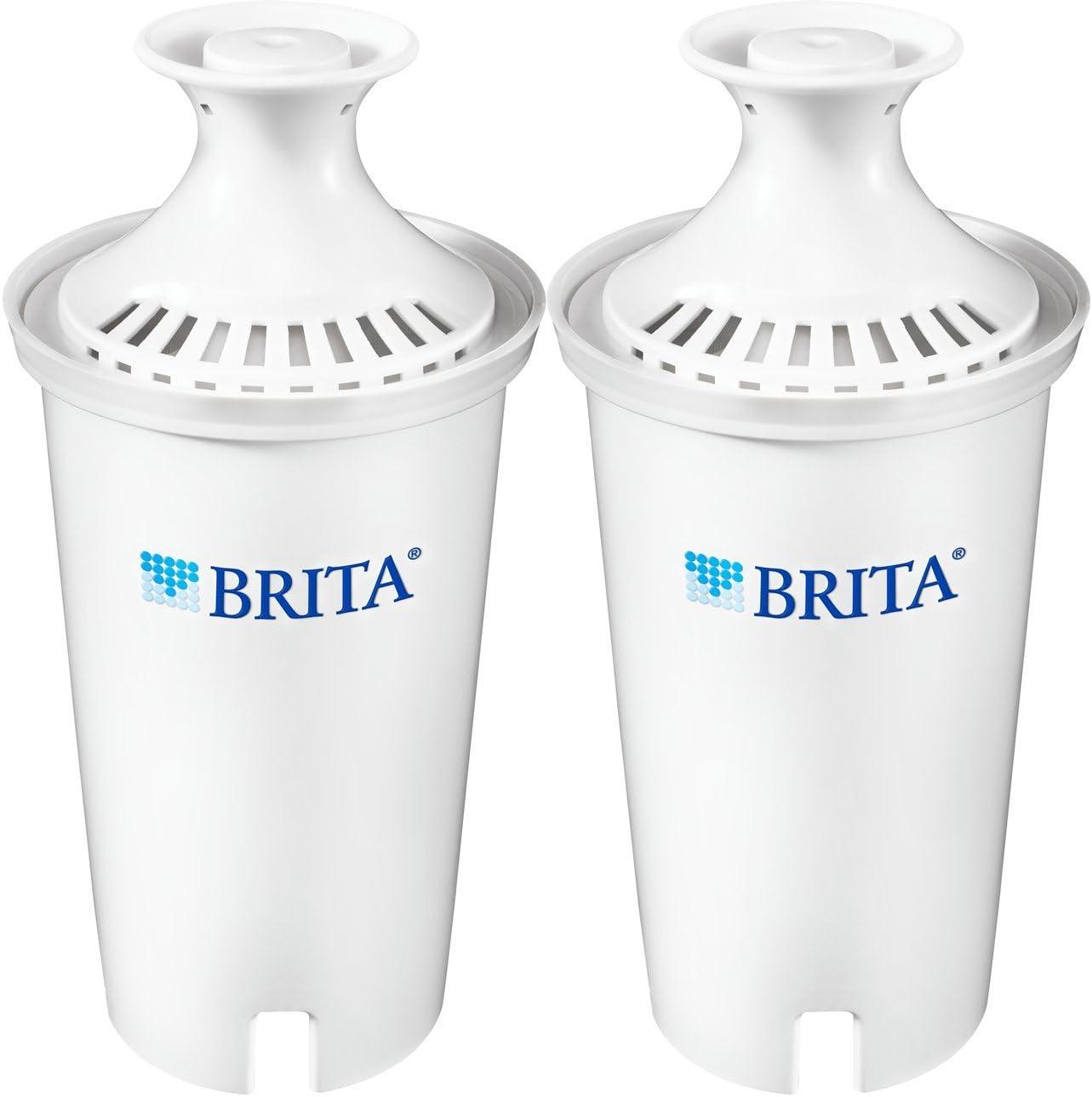 Brita White BPA-Free Water Filter Replacement for Pitchers and Dispensers