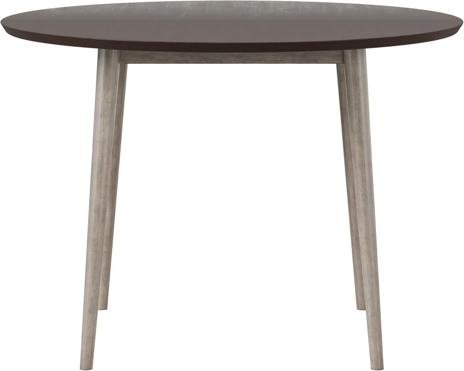 Hillsdale Furniture Emerson Wood Dining Bench Top in Gray Sheesham