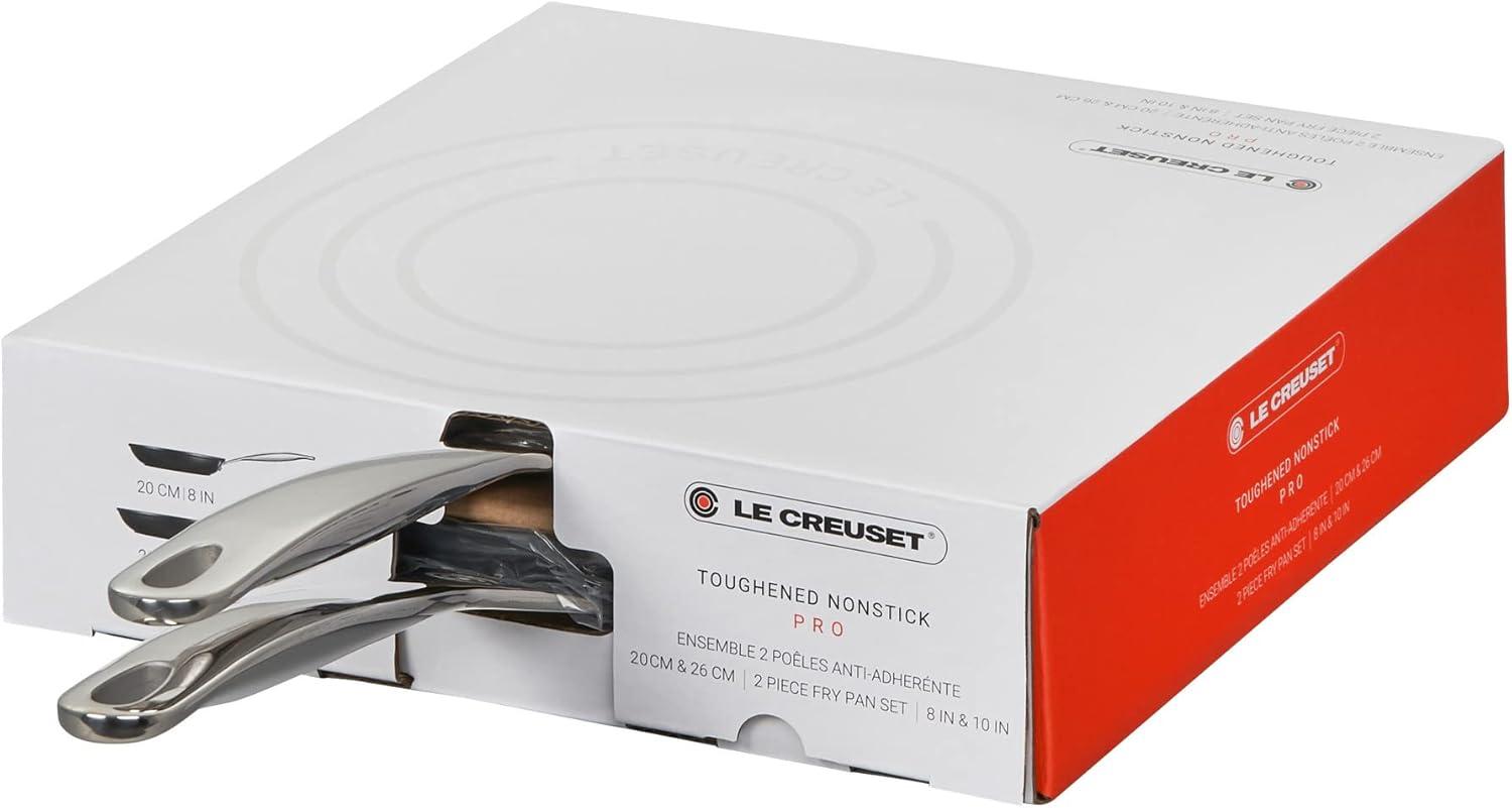 Le Creuset ® Toughened Non-Stick PRO 2-Piece 8" and 10" Fry Pan Set