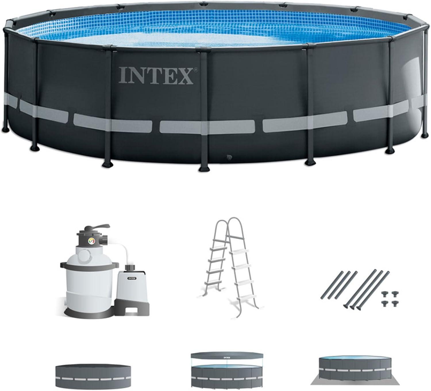 Intex Ultra XTR 14' x 42" Round Above Ground Pool Set with Filter Pump