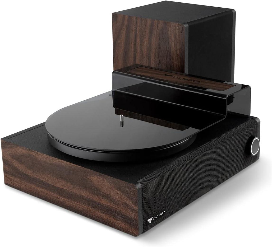 Victrola Premiere V1 Turntable Stereo Soundbar System (Espresso)