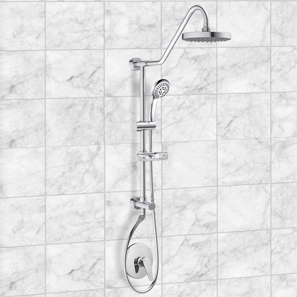 Kauai Rain Shower Head with Handshower