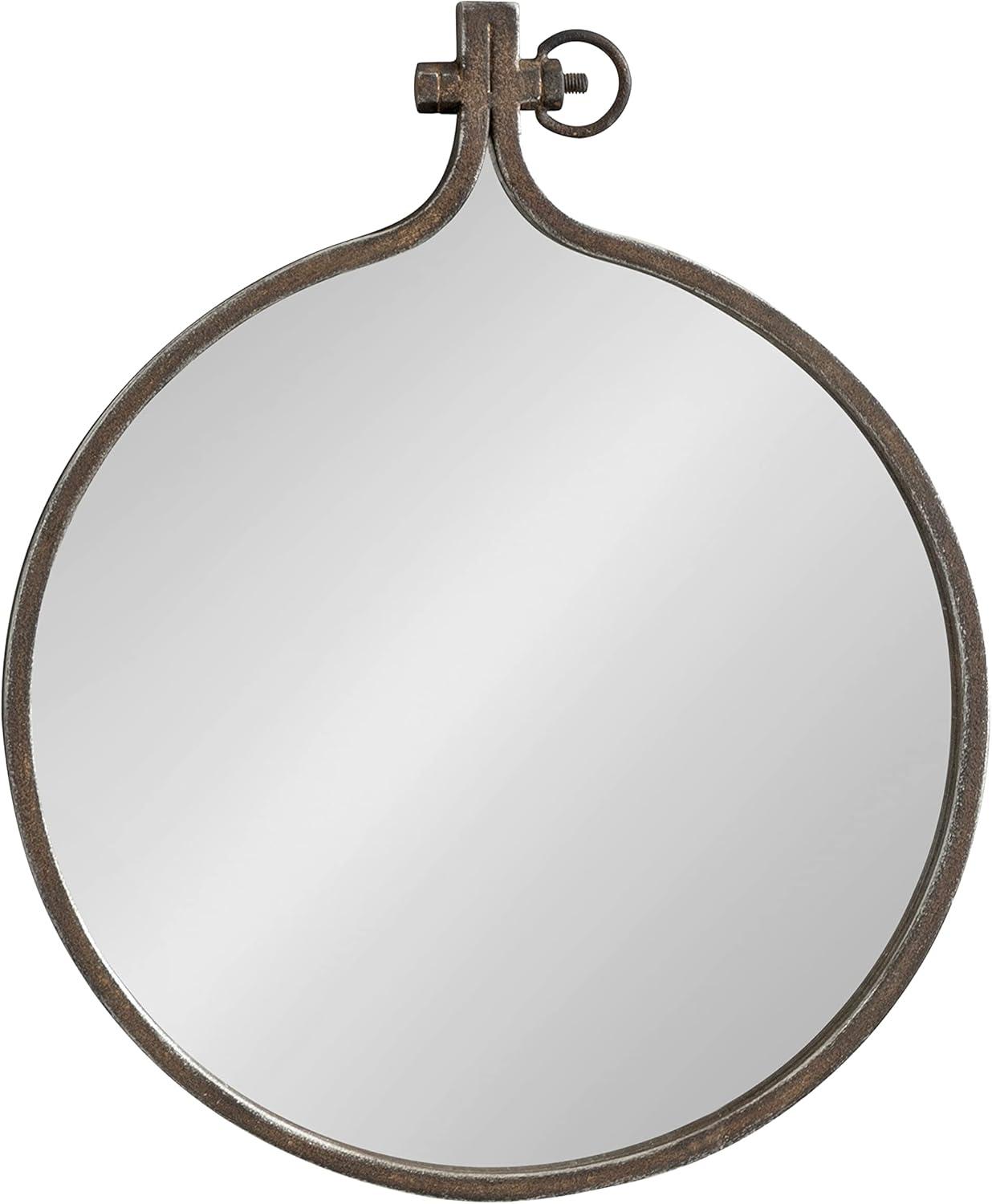 Yitro Metal Framed Wall Mirror - Kate & Laurel All Things Decor