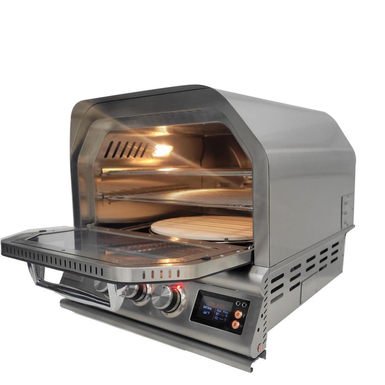 Blaze Grills Stainless Steel Built-In Natural Gas Pizza Oven