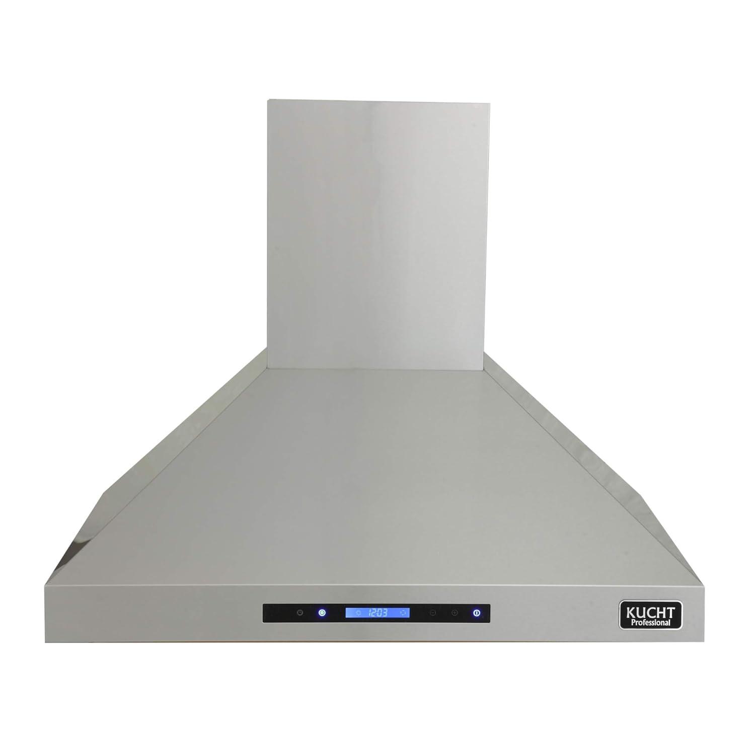 Kucht Kucht 36" Stainless Steel 900 CFM Wall Range Hood with Baffle Filter