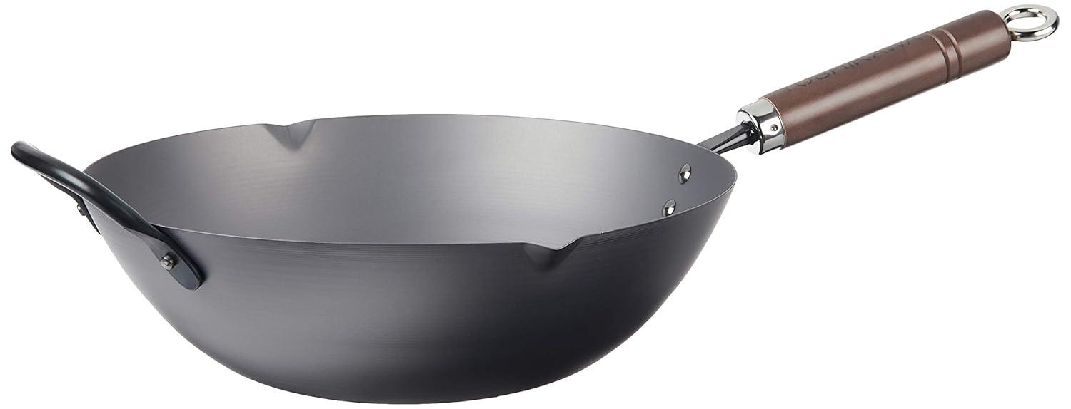 Yoshikawa Cookware Yoshikawa Cookware Beijing Non-Stick Carbon Steel Wok
