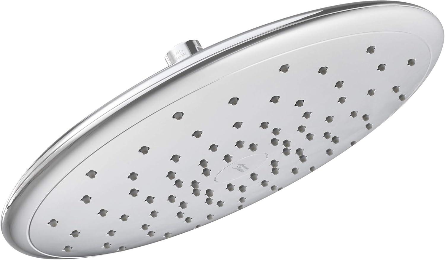 Polished Chrome 11-inch Adjustable Rain Shower Head