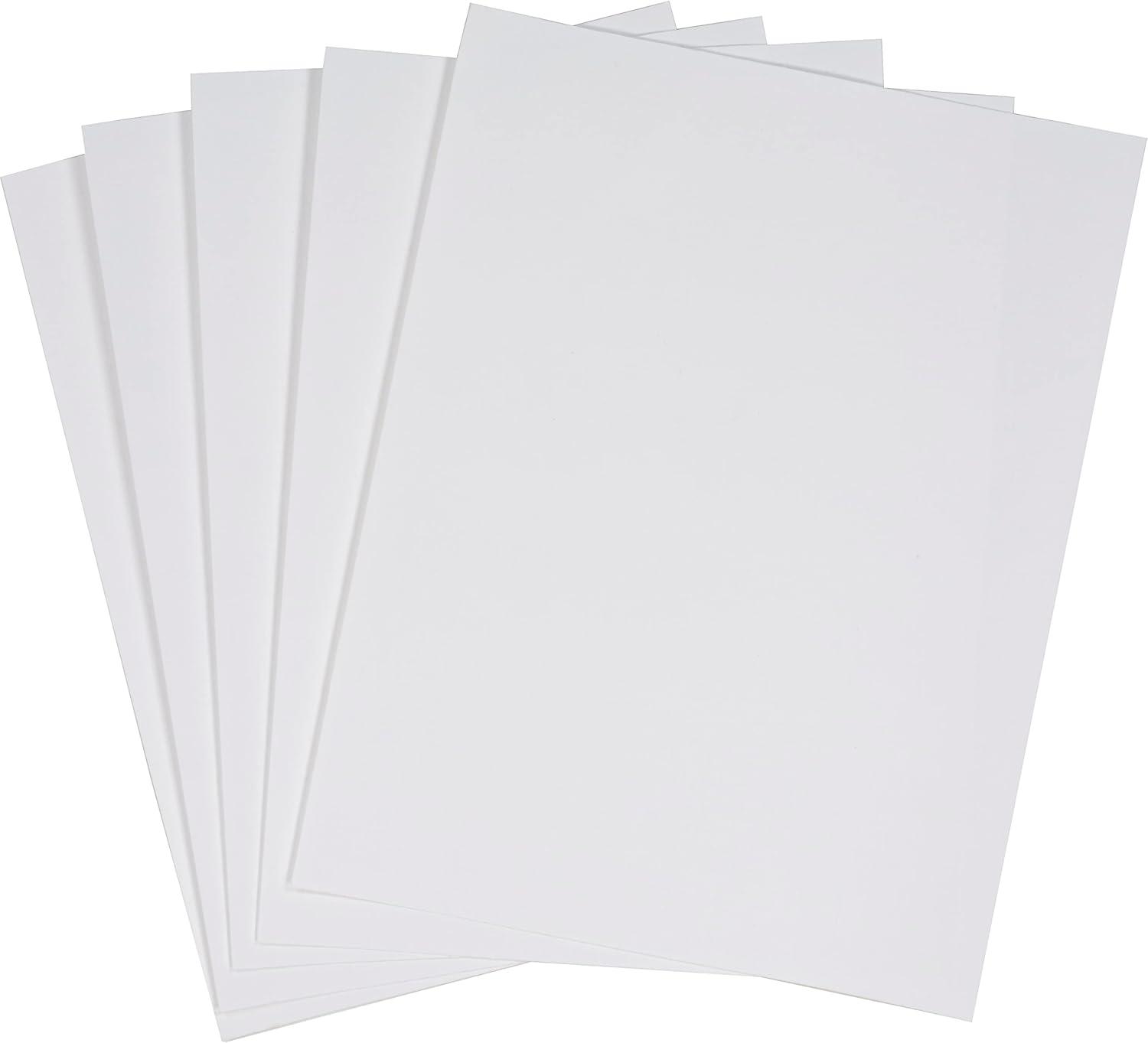 White 100% Cotton Poplin Inkjet Printable Fabric Sheets