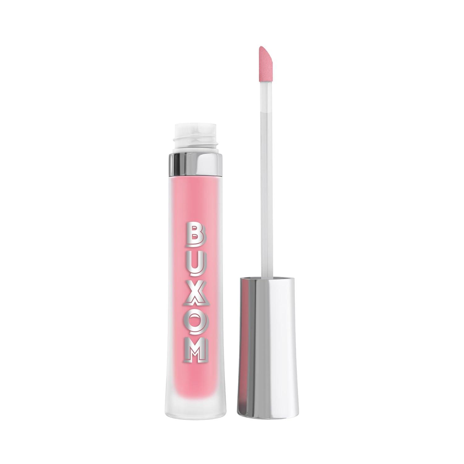 BUXOM Full-On Plumping Lip Cream, Hydrating Lip Plumper Gloss with Peptides & Hyaluronic Acid, High-Shine Tinted Formula for Fuller, Softer Lips, Cruelty-Free