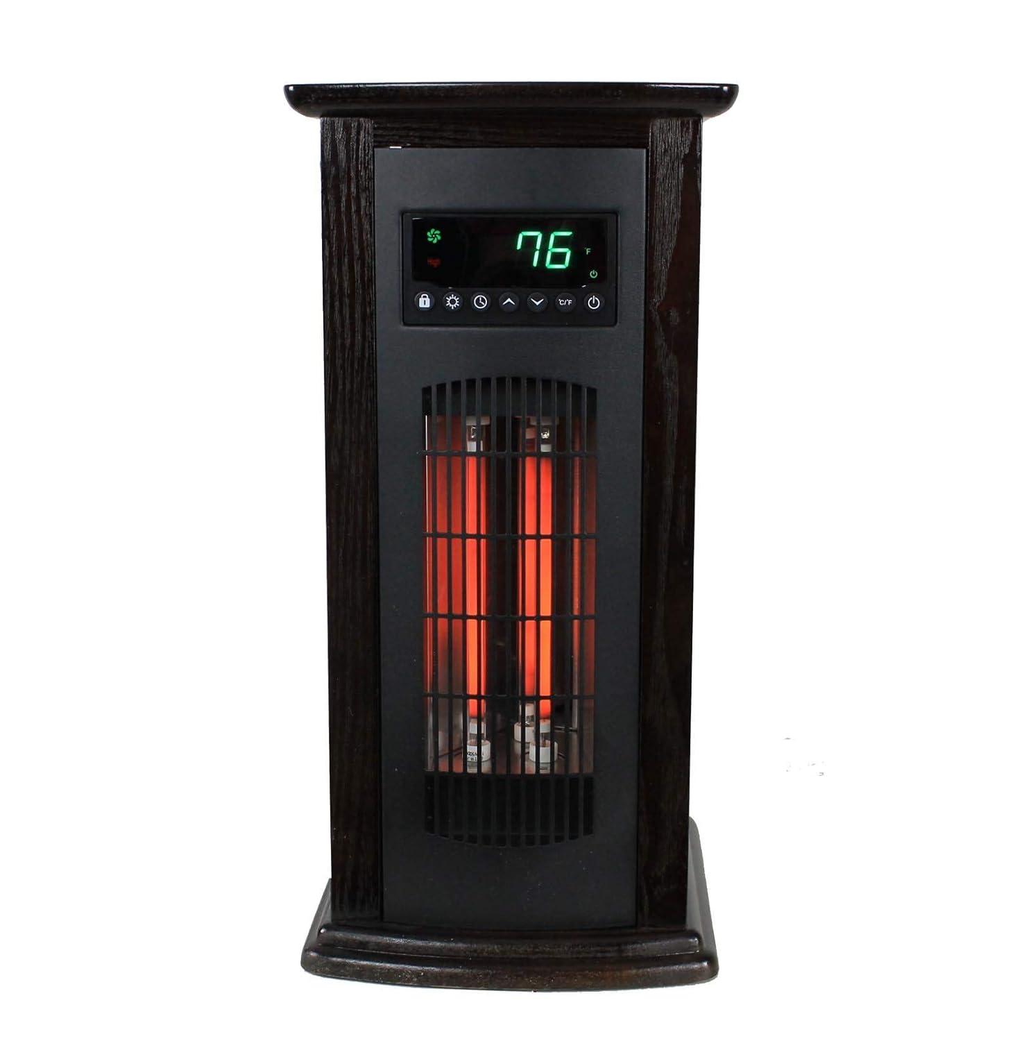 Lifesmart LifeSmart LifePro 1500 Watt 1500 BTU Infrared Quartz Indoor Tower Space Heater