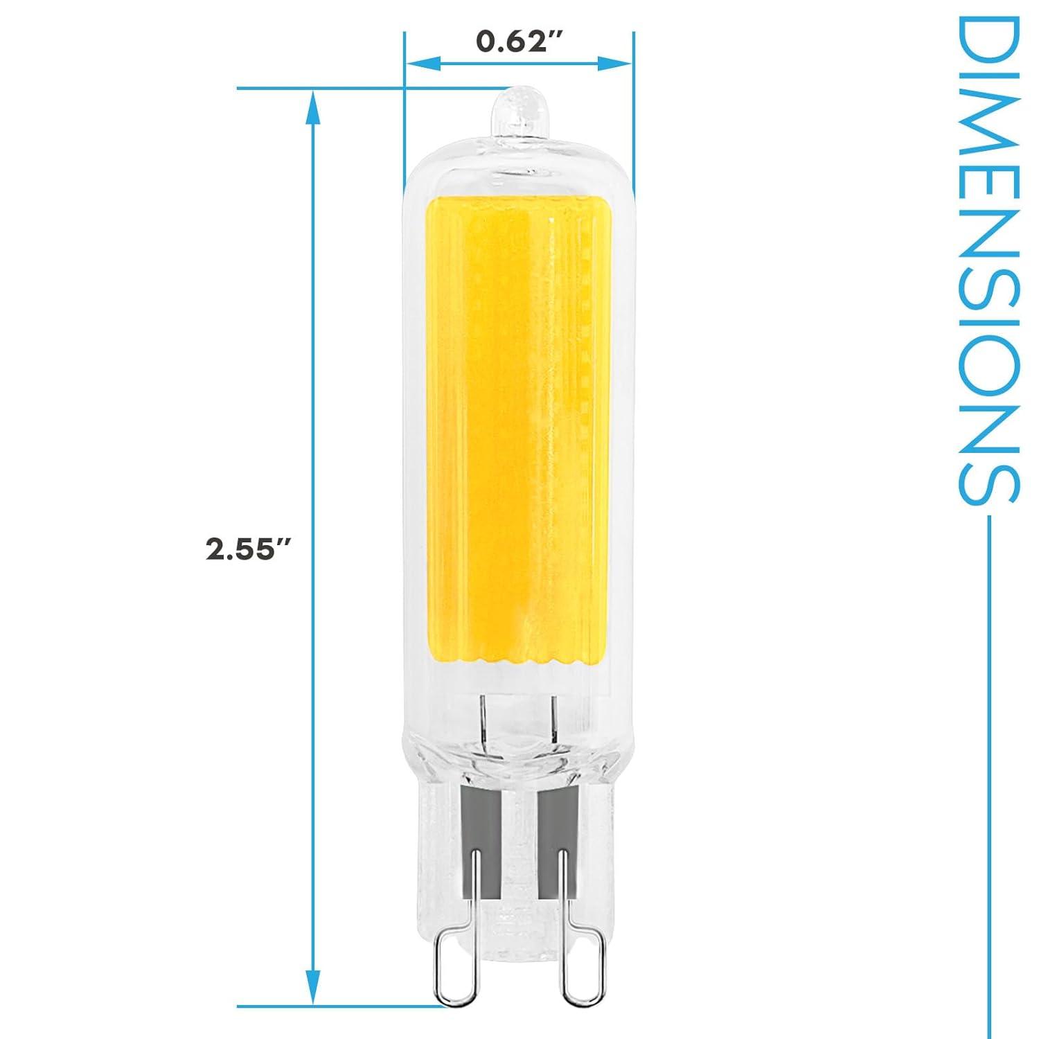 50 Watt Equivalent T4 G9/Bi-pin Dimmable LED Bulb