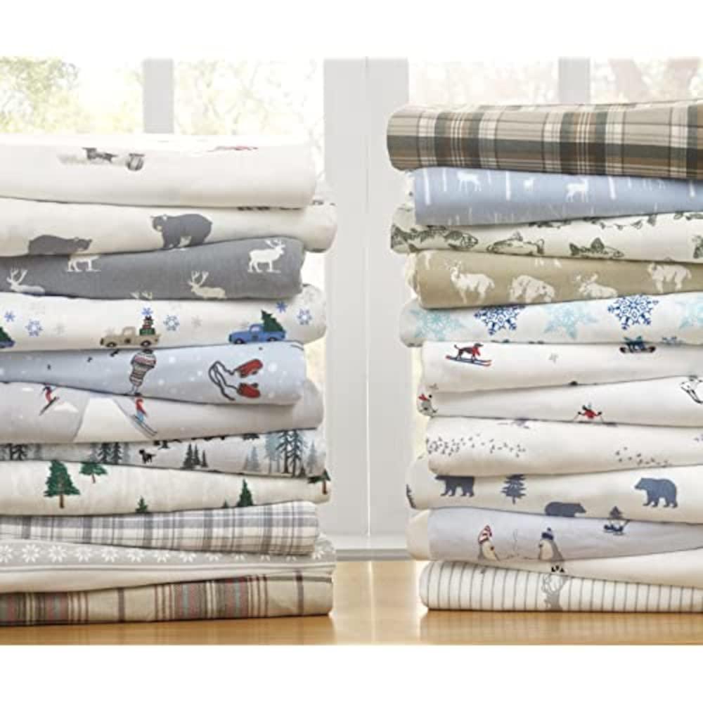 Eddie Bauer Eddie Bauer Cozy Cotton Flannel Sheet Sets