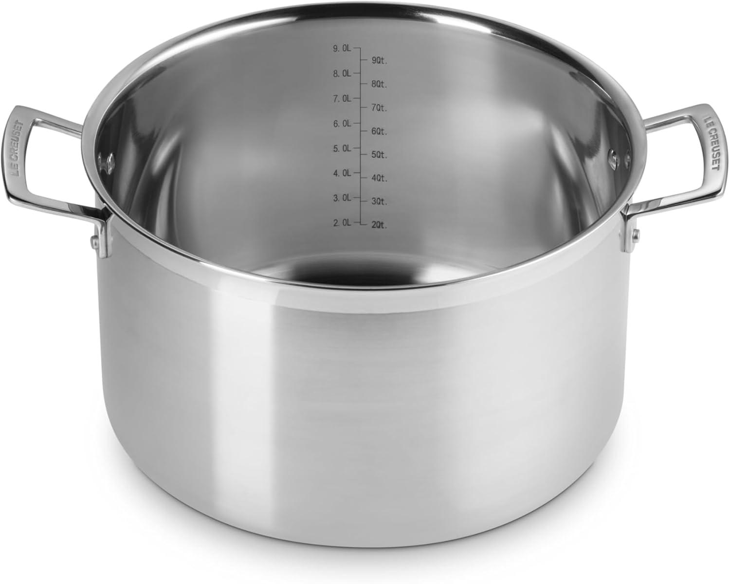 Le Creuset ® Classic Stainless Steel 10-Qt. Stockpot with Lid