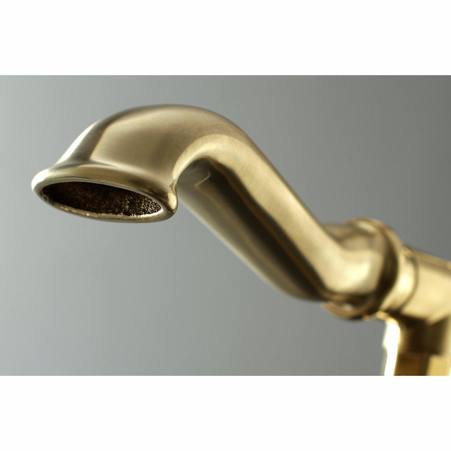 Kingston Brass Royale Single-Handle 1-Hole Freestanding Tub Faucet with Hand Shower