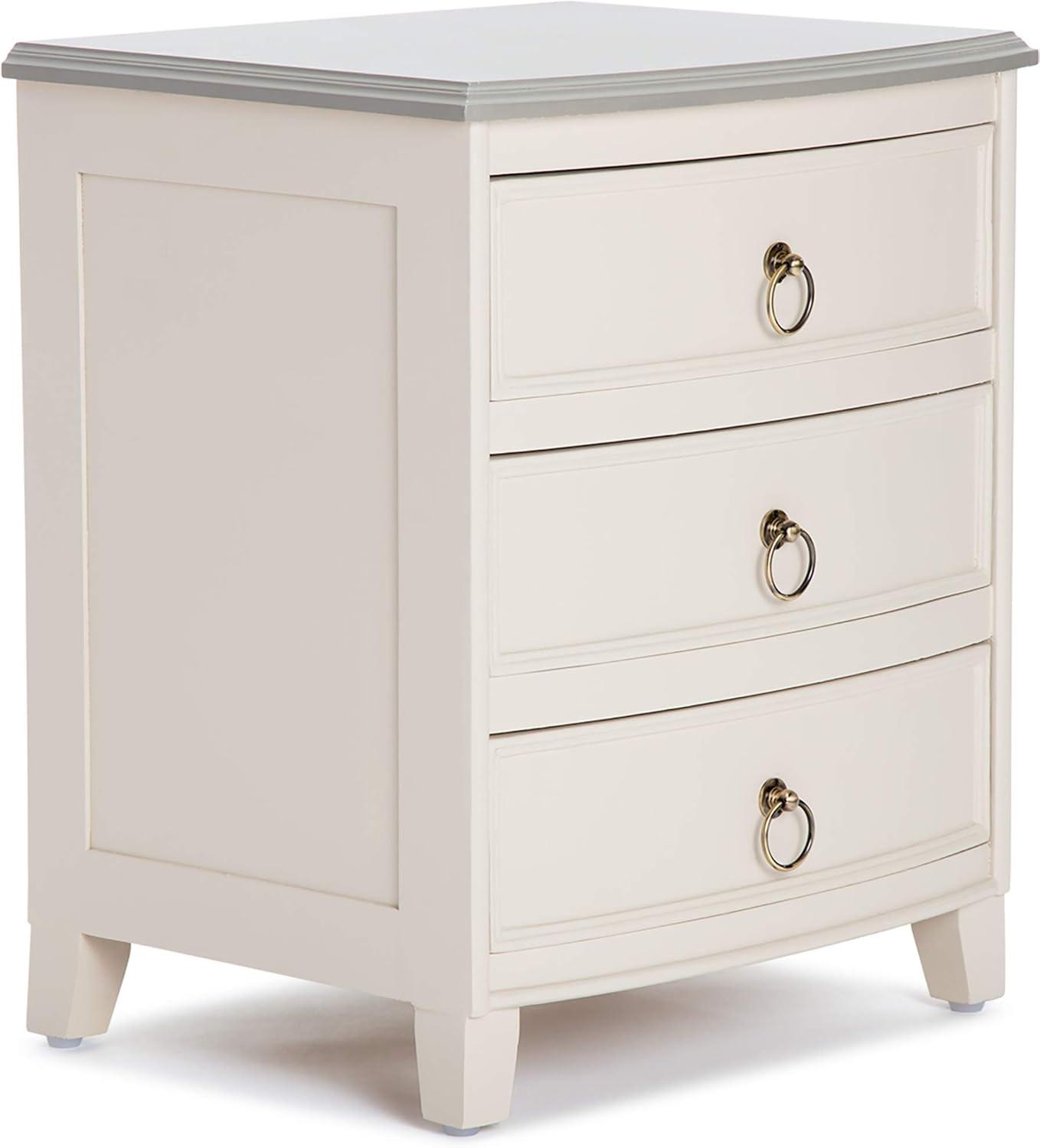 Lachlan Charleston End Table Nightstand with Drawers