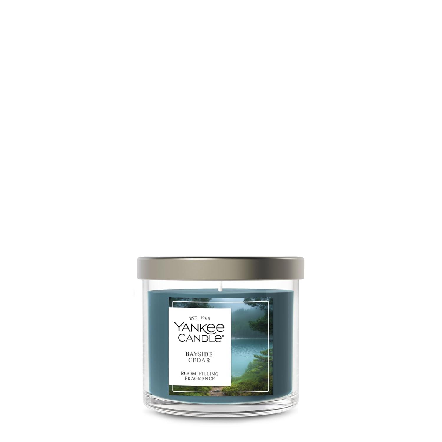YANKEE CANDLE Signature Bayside Cedar Scented Tumbler Candle