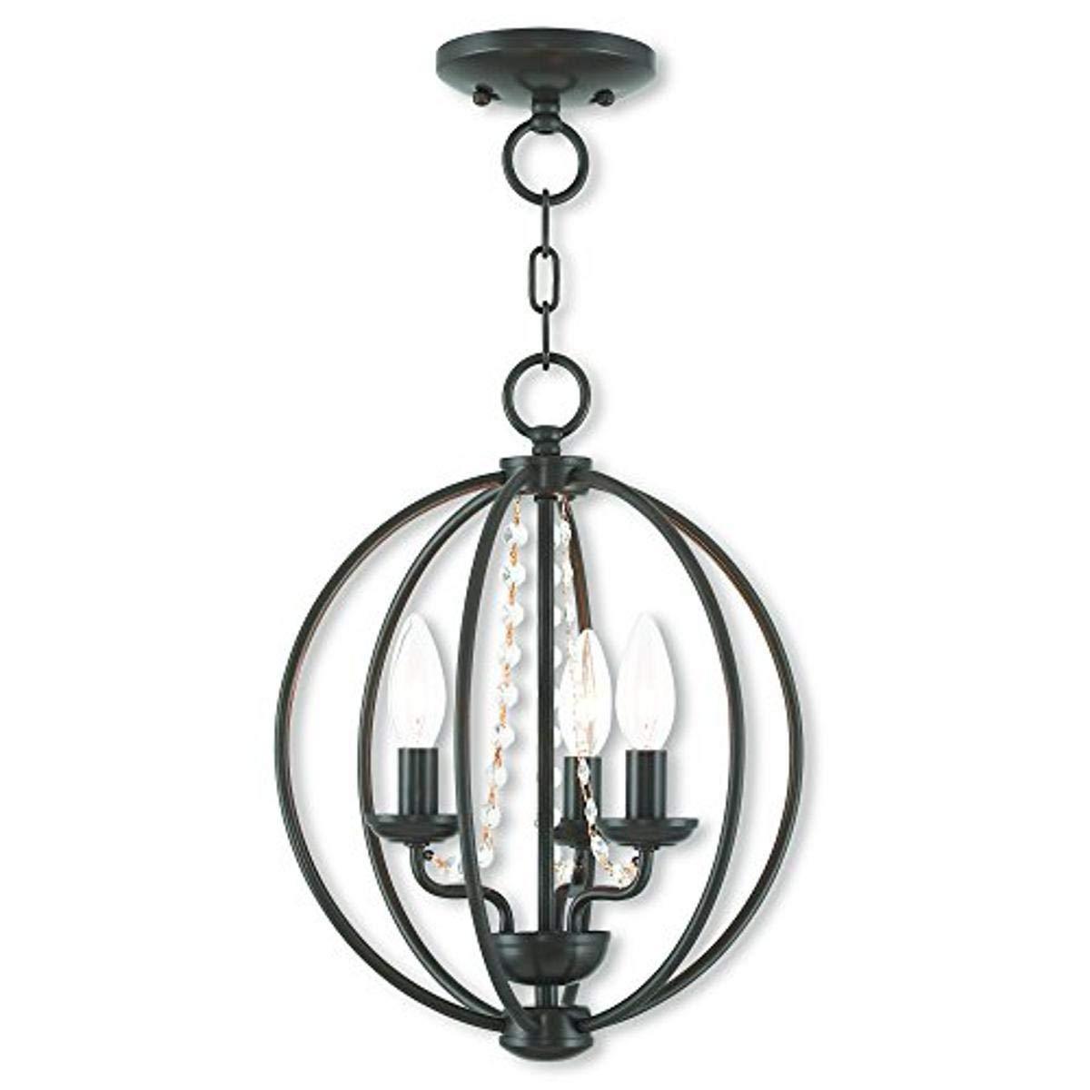 Livex Lighting Arabella 3 - Light Chandelier in  English Bronze